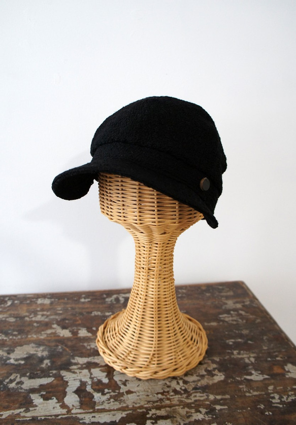 RenéCasquette[Solo Tweed Black] C1861407black 第2張的照片