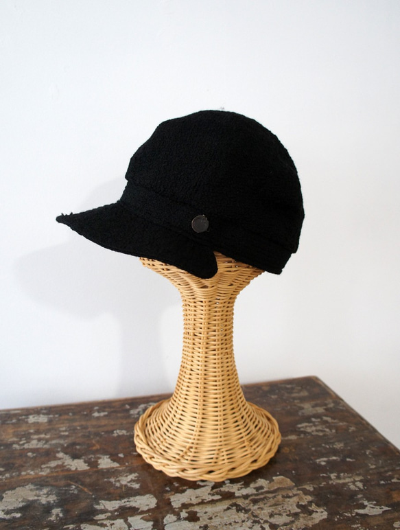 RenéCasquette[Solo Tweed Black] C1861407black 第3張的照片