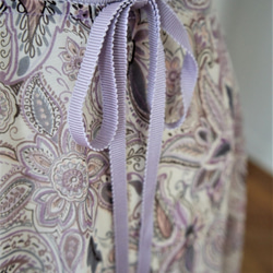 芭蕾舞裹裙[佩斯利紫色] W021佩斯利紫色 第9張的照片