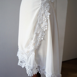 バレエ　ジュリエットスカート[バッカス・ホワイト] J001whitebacchus 6枚目の画像