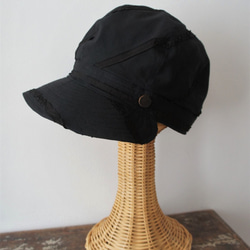 Rene Casquette [Ribbon Cross Black] C1861389black 第1張的照片