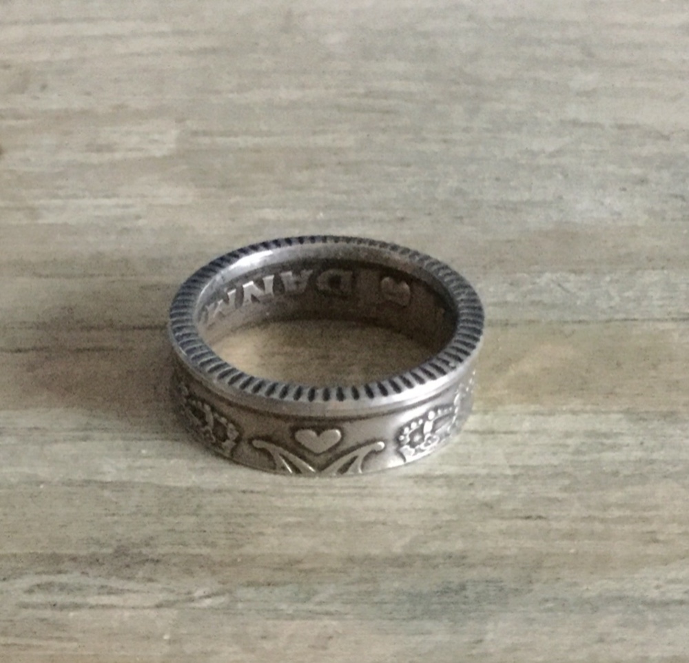 硬幣戒指1992年丹麥1克朗戒指ccwahahala 的作品7081650｜Creema