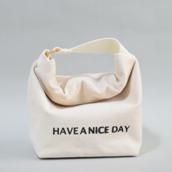 保冷ランチバッグS-HAVE A NICE DAY 1枚目の画像