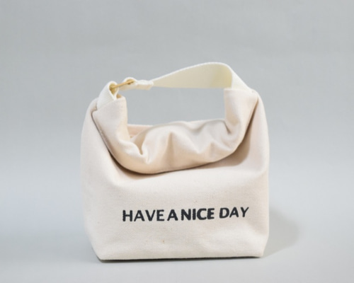 Have a nice day ロゴ入り ミニトートバッグ ランチバッグ 保冷ランチバッグS-HAVE A NICE DAY その他ケース CXM 通販 1096140