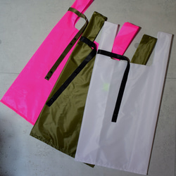 2way環保袋，也可以用作單肩包&lt;Olive&gt;防水和輕便 第6張的照片