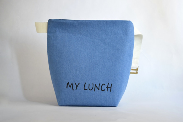 保冷ランチバッグS-MY LUNCH　Wデニム 2枚目の画像