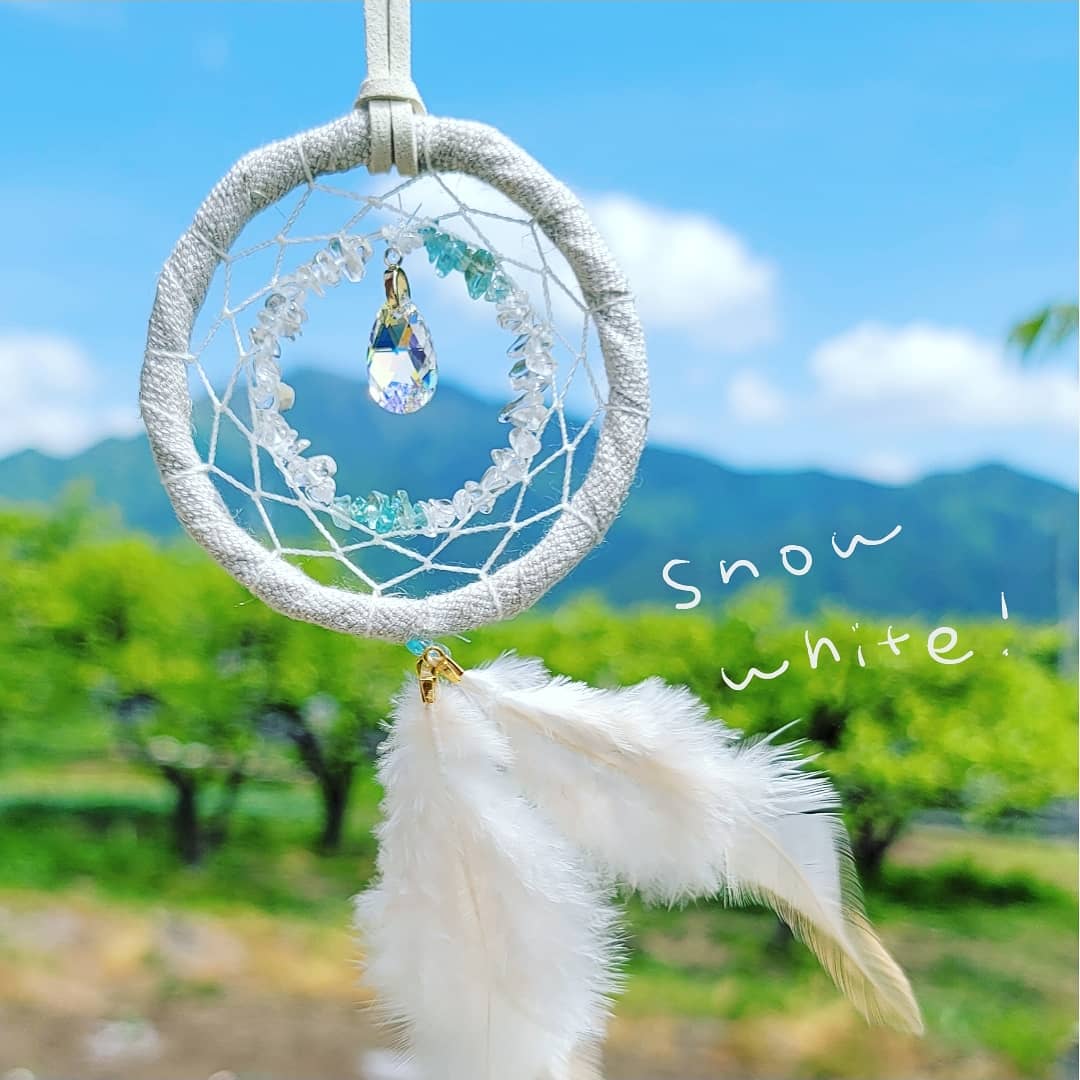turquoise sleeping white ドリームキャッチャー¥4200 ひら turquoise sleeping white ドリームキャッチャー¥4200 ひら