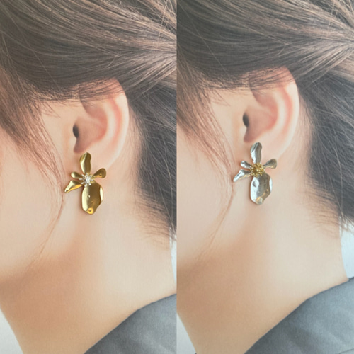 新作アシメピアス ピアス（その他） akino 通販｜Creema(クリーマ 