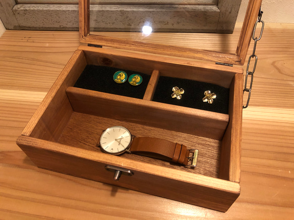アンティーク　アクセサリー　ケース　ジュエリー　時計 アクセサリーケース】アンティーク風 インテリア ピアス ネックレス
