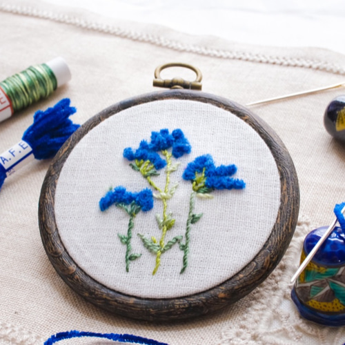 花瓶の花 刺繍作品 約50cm x 40cm Amazon | OWN4B クロスステッチ刺繍キット図案印刷、11ct 花瓶の