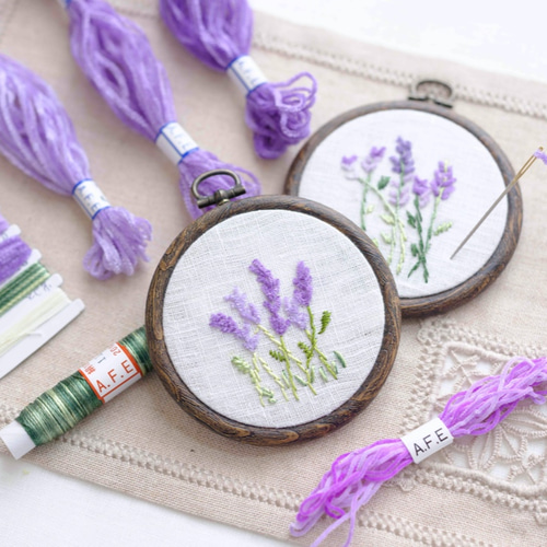 【花柄刺繍】サフラン　ミンクのコート　裏地刺繍　美品 0711474.jpg
