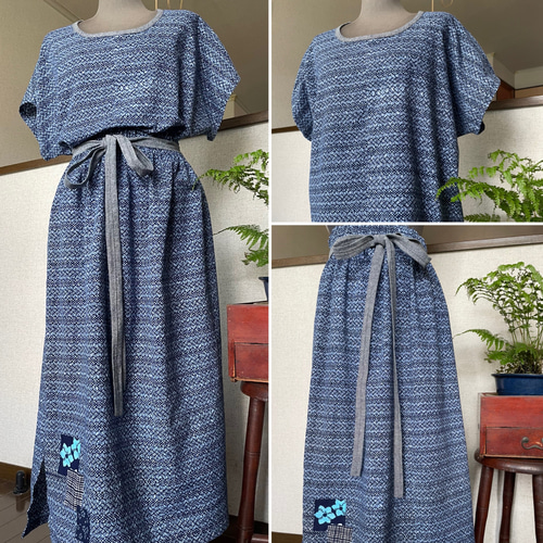 浴衣 着物リメイク 男物浴衣リメイク 浴衣セットアップ ブラウス