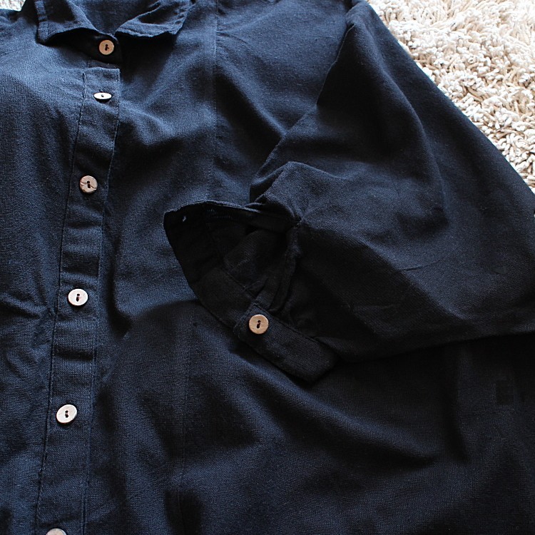 3/12再販×3＊夏の羽織としても◎着回し力抜群＊ドルマンシャツ＊ゆったりトップス＊カーディガン＊薄手＊ブラック