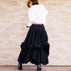Photo gallery【自由にアレンジスカート】ベーシック～Basic～（ブラック） 10枚目の画像