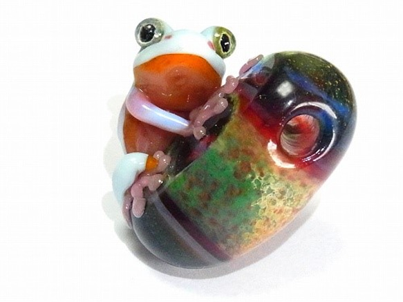 “儲空”[kengtaro /健太郎]青蛙硼矽酸鹽玻璃工匠作家蛙蛙一個點事 第3張的照片