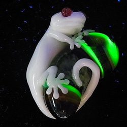 珠寶殺藻聖[kengtaro /健太郎]寶石壁虎壁虎硼矽酸鹽玻璃工匠作家蛙 第3張的照片