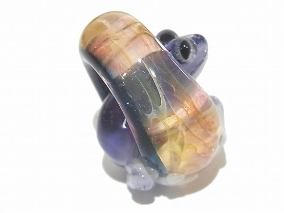 青蛙的腳步在一個水坑七條kengtaro健太郎]小漣漪硼矽玻璃工匠作家青蛙蔓延 第6張的照片