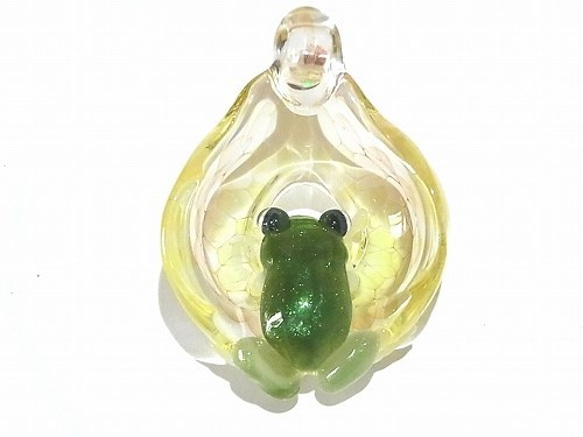 光の射す方へ 【kengtaro/ケンタロー】 カエル ボロシリケイトガラス 職人 作家 蛙 かえる フロッグ 一点 8枚目の画像