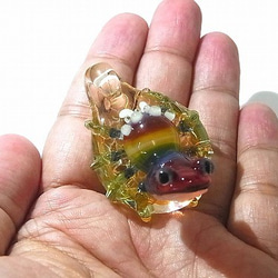 雨後【kengtaro】青蛙硼矽玻璃工匠作家青蛙蛙一分 第9張的照片