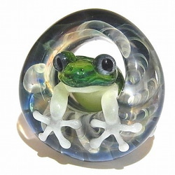 腳墊系列【kengtaro Kentaro】小波紋硼矽酸鹽玻璃在水坑中蔓延工匠作家青蛙蛙 第1張的照片