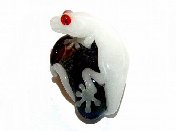 珠寶殺藻的四[kengtaro /健太郎]寶石壁虎壁虎硼矽酸鹽玻璃工匠作家蛙 第6張的照片