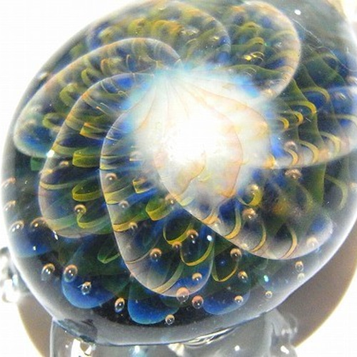 亀 【 kengtaro ケンタロー 】ペンダントトップ ボロシリケイトガラス