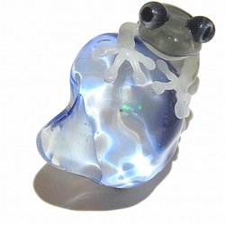 水（VOL.2）[kengtaro /健太郎]青蛙硼矽酸鹽玻璃工匠作家蛙青蛙青蛙一個點 第4張的照片