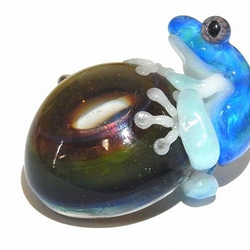 月亮彩虹（悟空）五【kengtaro Kentaro】青蛙青蛙主題硼矽酸鹽玻璃工匠 第8張的照片