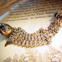 魚胸針[細尾巴]珠寶鑽作家規模魚海個性設計銀SV925 第1張的照片