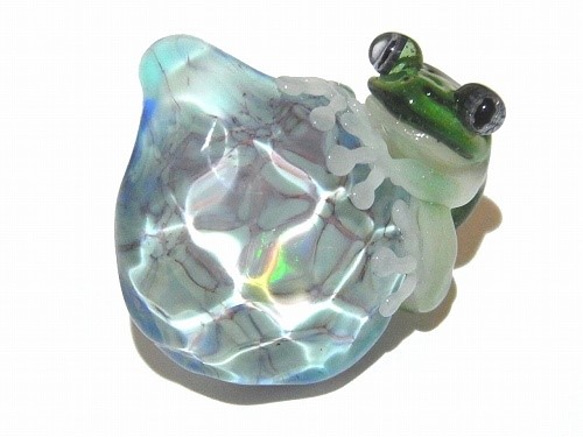 kengtaro ケンタロー 花 2013年 カエル ガラス 作家 kengtaro