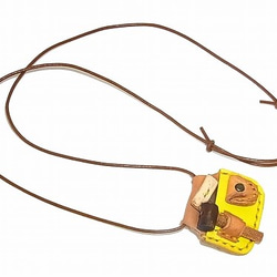“匠天氣項鍊”（顏色：黃色）[由香守屋] DIY民間皮革配件手工 第7張的照片
