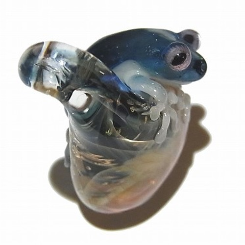 梅雨 弐 【 kengtaro / ケンタロー 】 ボロシリケイトガラス 職人 作家