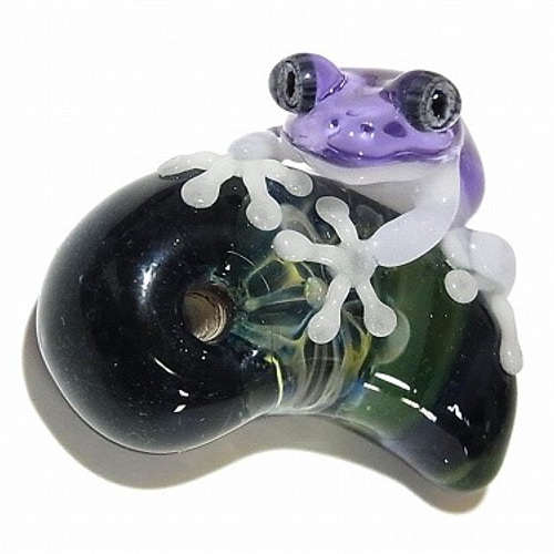 カエル アクセサリー 『 勾玉 （マガタマ） 十一 ペンダントトップ