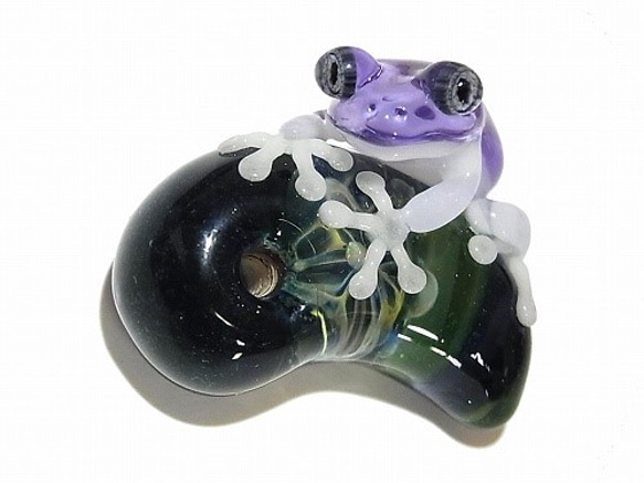 青蛙飾品「Magatama 11 Pendant Top 」 [kengtaro Kentaro] Magatama Frog 第1張的照片