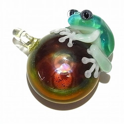 青蛙配件玻璃杯“ Gekkou Seven” [kengtaro Kentaro]青蛙青蛙圖案 第4張的照片