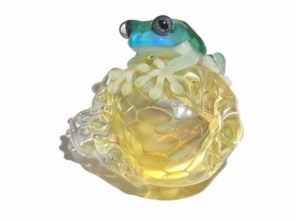 夢中【kengtaro 健太郎】Skull Skull Skeleton Frog Necklace Pendant Top K 第4張的照片