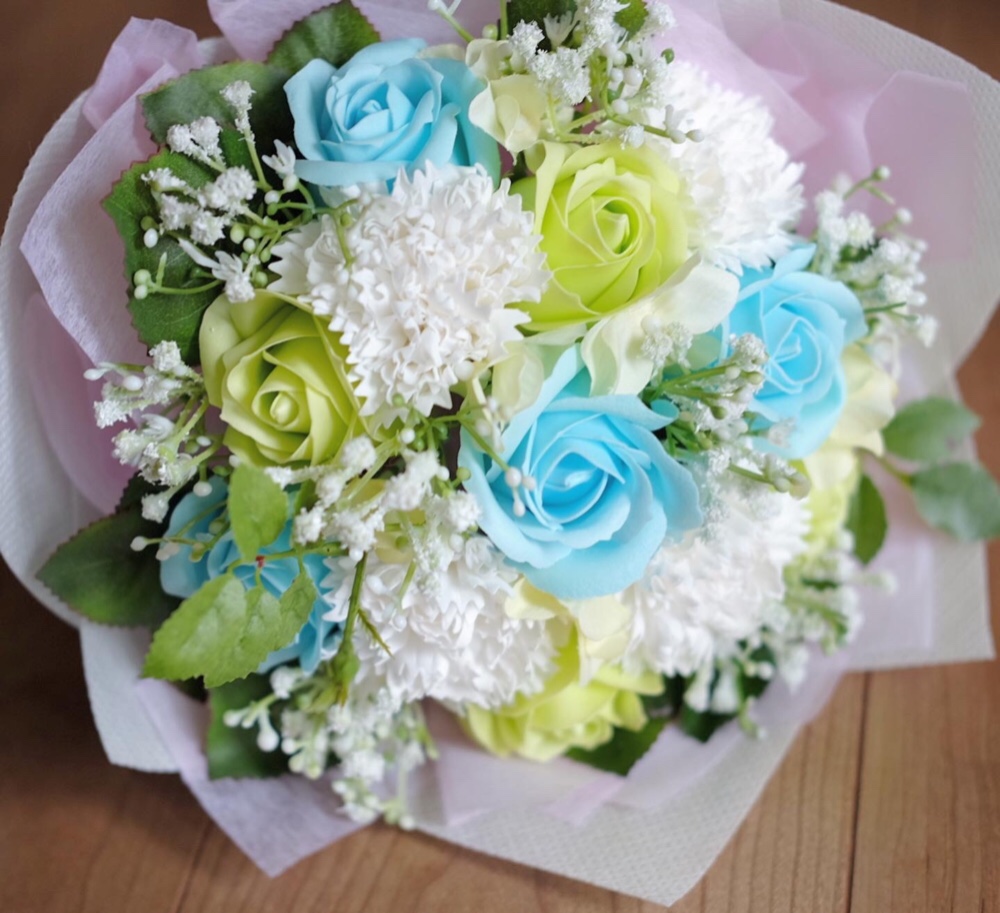 両親花束/L/ソープフラワー