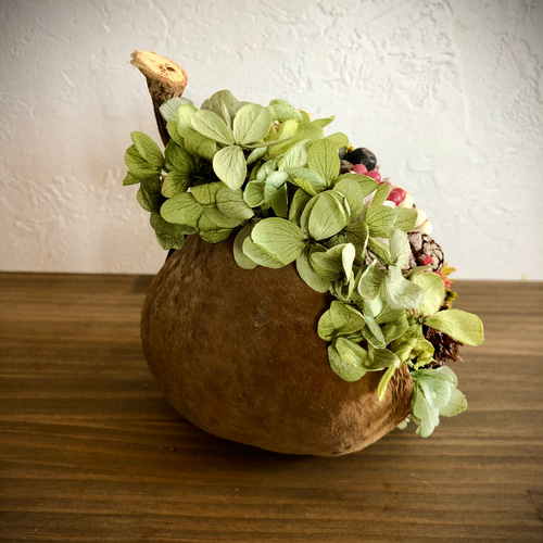 幸せを呼ぶブッダナッツ ドライフラワーアレンジ ドライフラワー