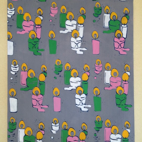 過去からの救援要請 高見沢耳のジクレー版画作品 一点物の版画