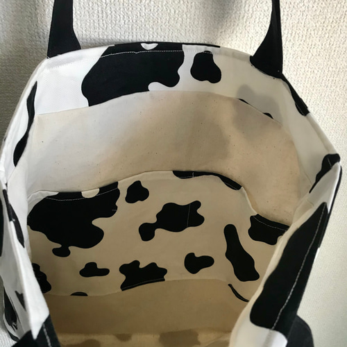 ダルメシアン柄のトートバッグ エコバッグ トートバッグ Cocot 通販