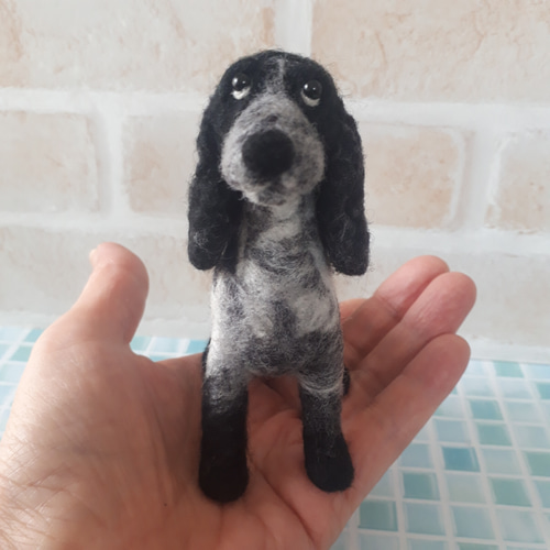 イングリッシュコッカースパニエル 羊毛フェルト manahata 通販