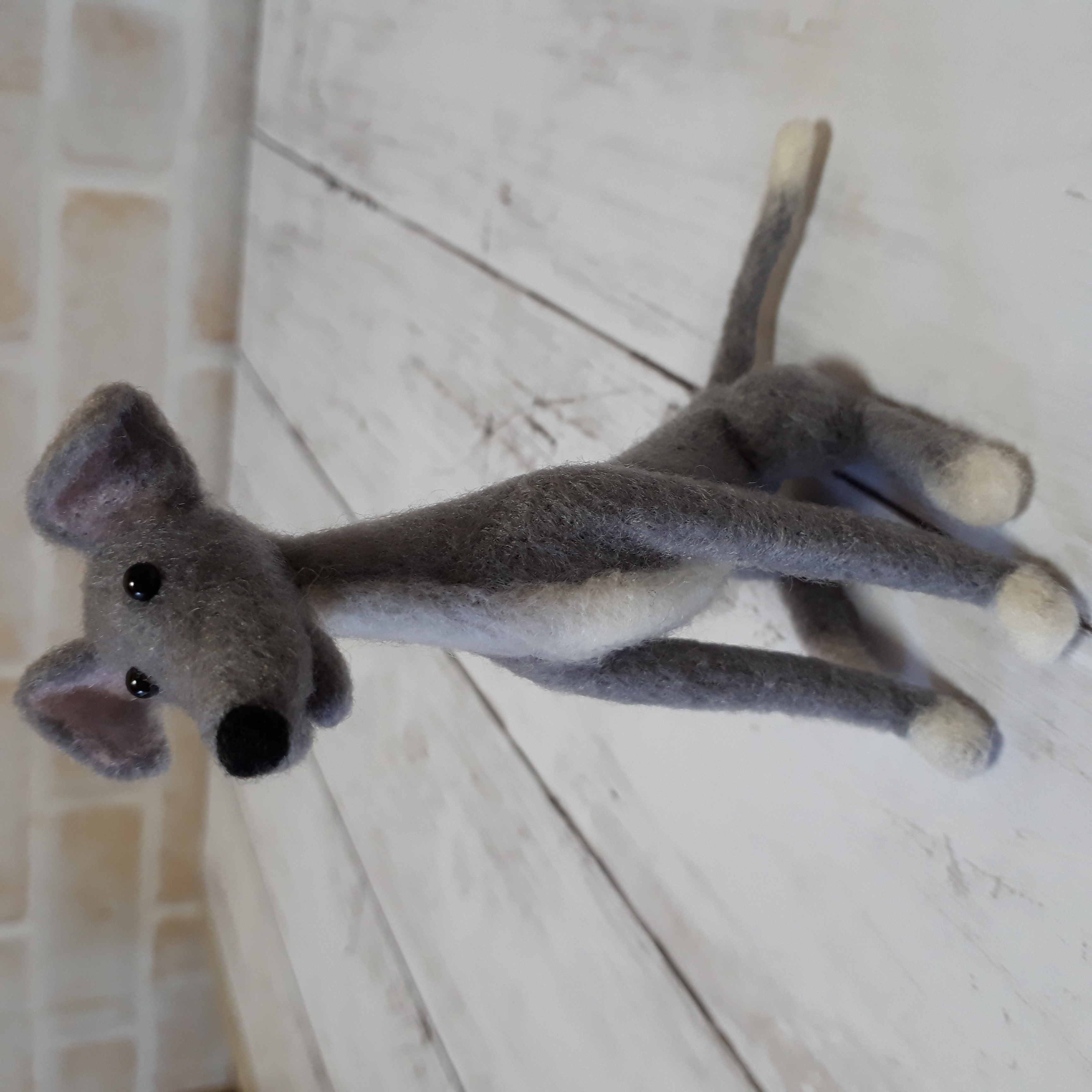 羊毛フェルト　イタリアングレーハウンド　イタグレ