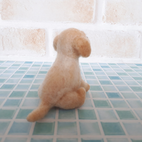 ラブラドールレトリーバー仔犬 羊毛フェルト manahata 通販
