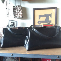 ☆creema限定☆h.w.t☆ceremony bag Black☆ 3枚目の画像