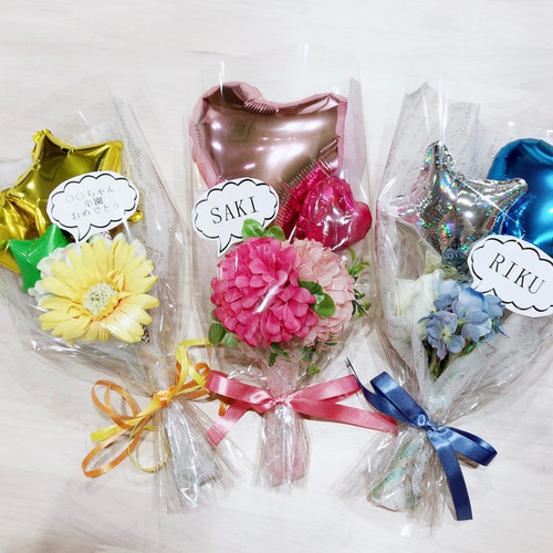 バルーンブーケ ミニ アートフラワー birthcreate 通販 7045911