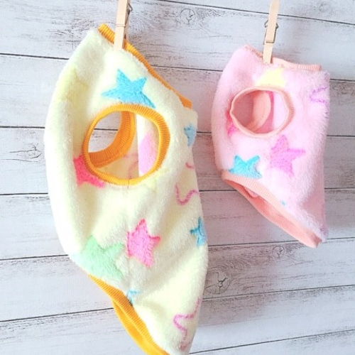 数量 限定 SALE 犬服 マイクロ フリース 可愛い 星柄 シンプル