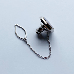 Octagon Cloisonne Tie Tack (Lapel Pin) 紅銅金屬景泰藍 第2張的照片