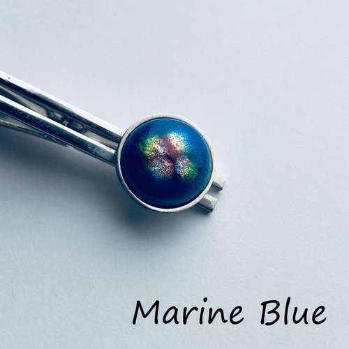 フリット 七宝焼のネクタイピン 純銀張七宝 タイピン・カフス 太田七宝