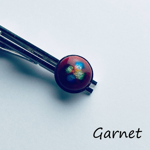 フリット 七宝焼のネクタイピン 純銀張七宝 タイピン・カフス 太田七宝