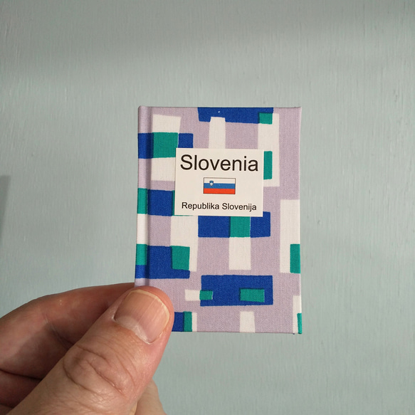 旅から生まれた豆本 スロヴェニア 1枚目の画像